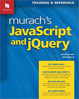 Murach's JavaScript and jQuery Book Cover